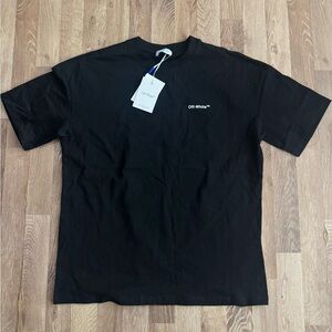 Off-White Diagonal Tab Black T-Shirt